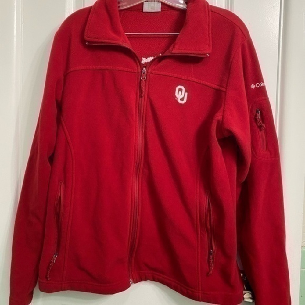 Columbia Oklahoma Sooners Fleece Jacket